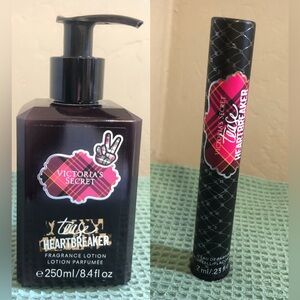 Victoria's Secret Tease Heartbreaker Fragrance Lotion & Rollerball  Bundle